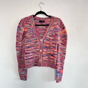 En Saison Colorful Knit Cardigan